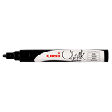 Uni Chalk Marker 1.8-2.5mm Bullet Tip Black PWE5M